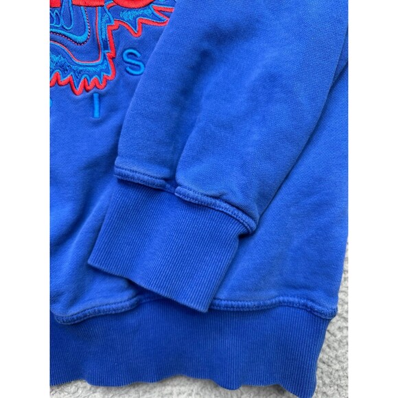 Kenzo Paris Tiger embroidered sweatshirt * has flaw Size Xl - Picture 5 of 11